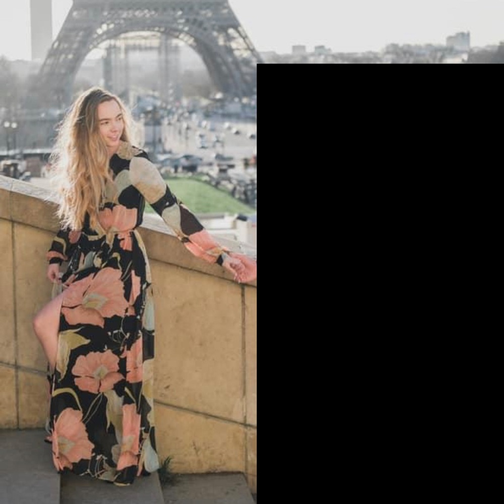 Long Floral Formal LuLus Dress